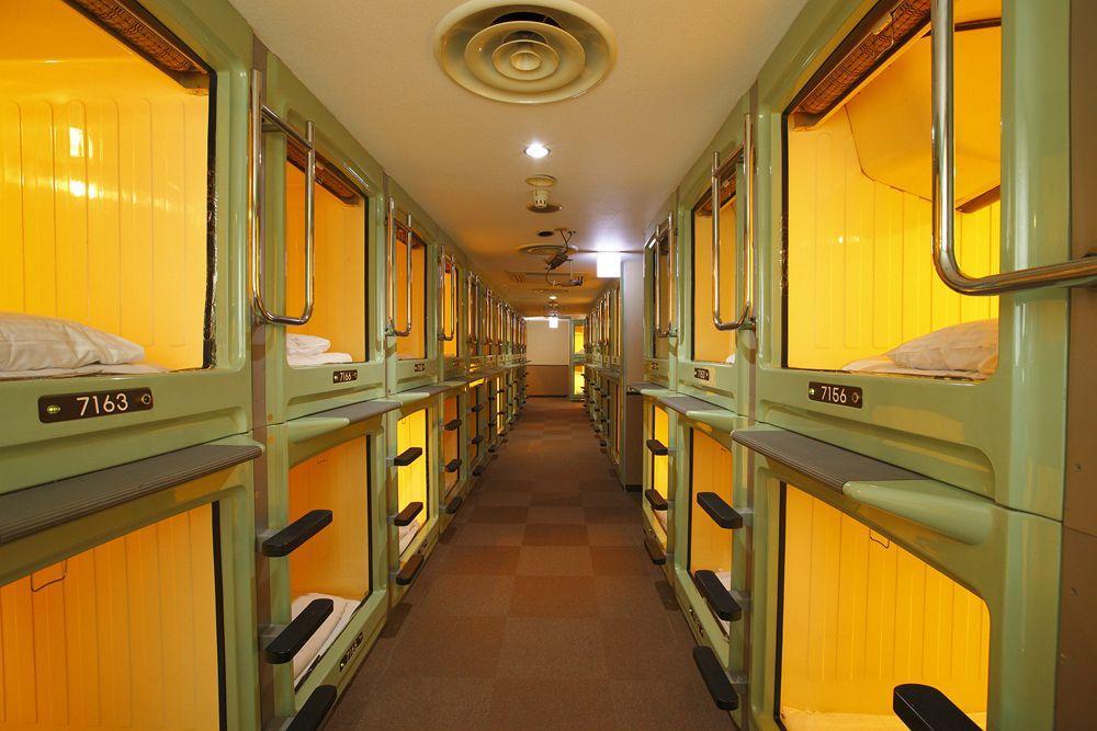 Shinjuku Kuyakusho-Mae Capsule Hotel Präfektur Tokio Exterior foto