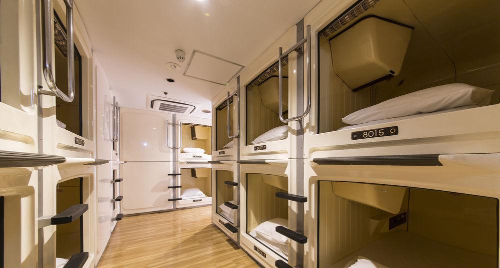 Shinjuku Kuyakusho-Mae Capsule Hotel Präfektur Tokio Exterior foto