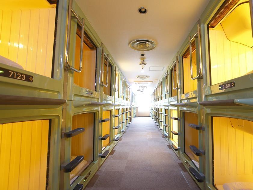 Shinjuku Kuyakusho-Mae Capsule Hotel Präfektur Tokio Exterior foto