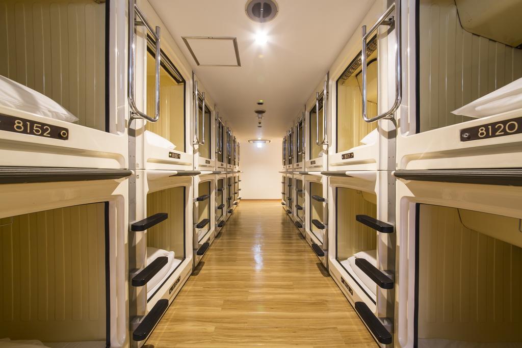 Shinjuku Kuyakusho-Mae Capsule Hotel Präfektur Tokio Exterior foto