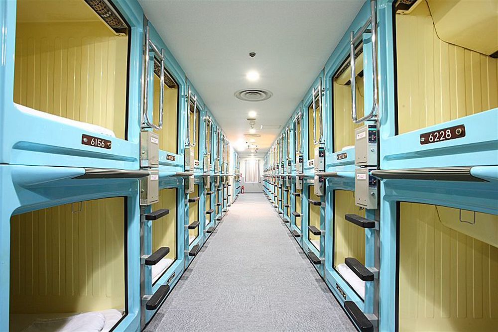 Shinjuku Kuyakusho-Mae Capsule Hotel Präfektur Tokio Exterior foto