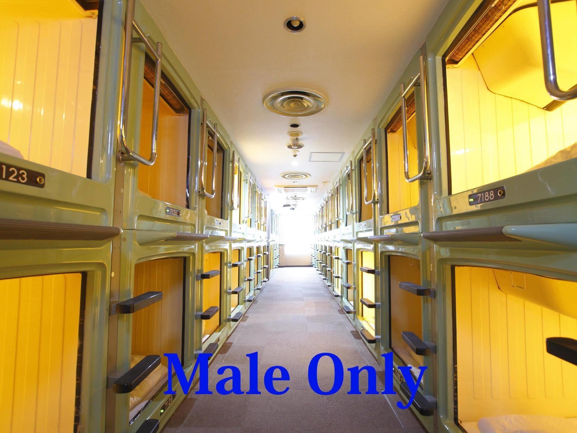 Shinjuku Kuyakusho-Mae Capsule Hotel Präfektur Tokio Exterior foto