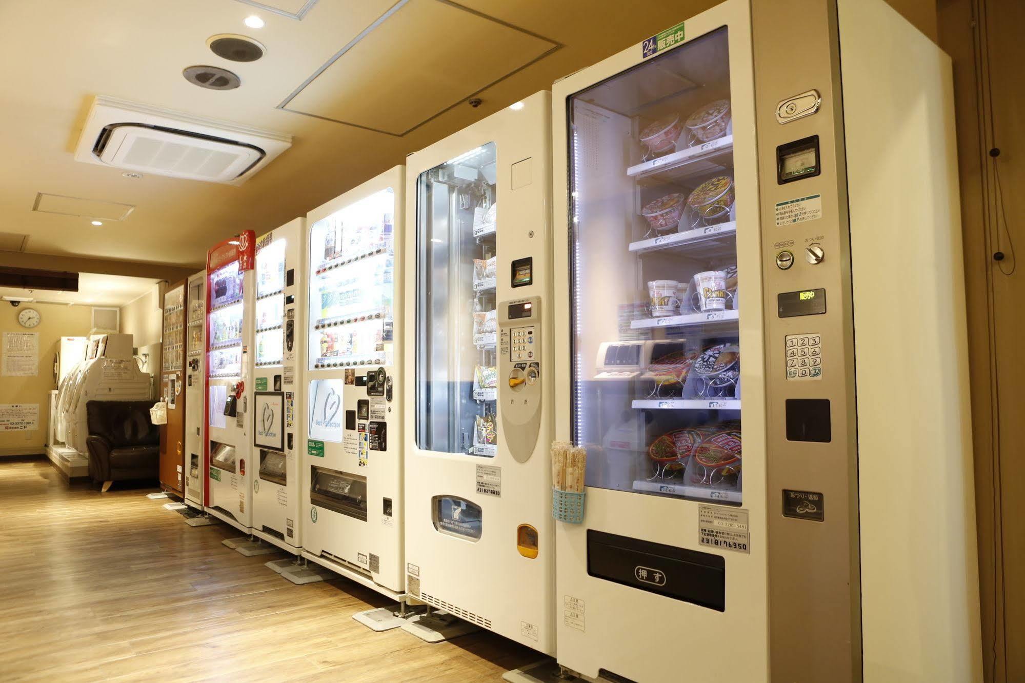 Shinjuku Kuyakusho-Mae Capsule Hotel Präfektur Tokio Exterior foto